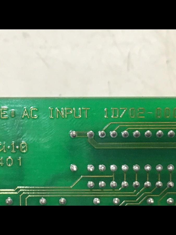 Used HPM Input Board 1D702-0008 Used #144163
