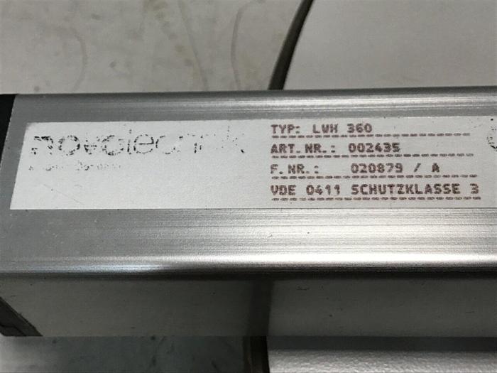 Used NOVOTECHNIK Transducer LWH360 Used