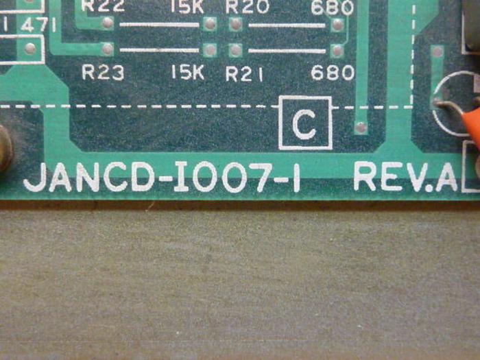 Used YASKAWA Circuit Board JANCD-I007-1 REV A01 Used