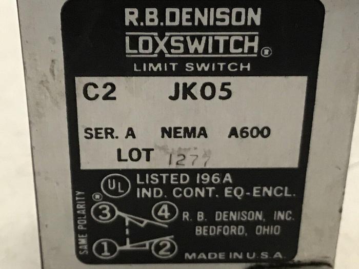 Used TELEMECANIQUE Lox-Switch C2JK05 #122091