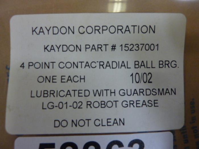 KAYDON BEARING Bearing 1J9Y5 15237001 #58363