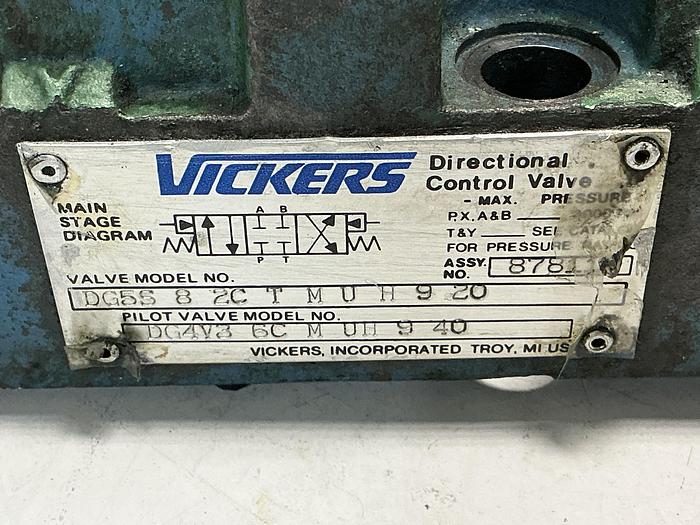 Used VICKERS DG4V-3-6C-M-U-H-9-40