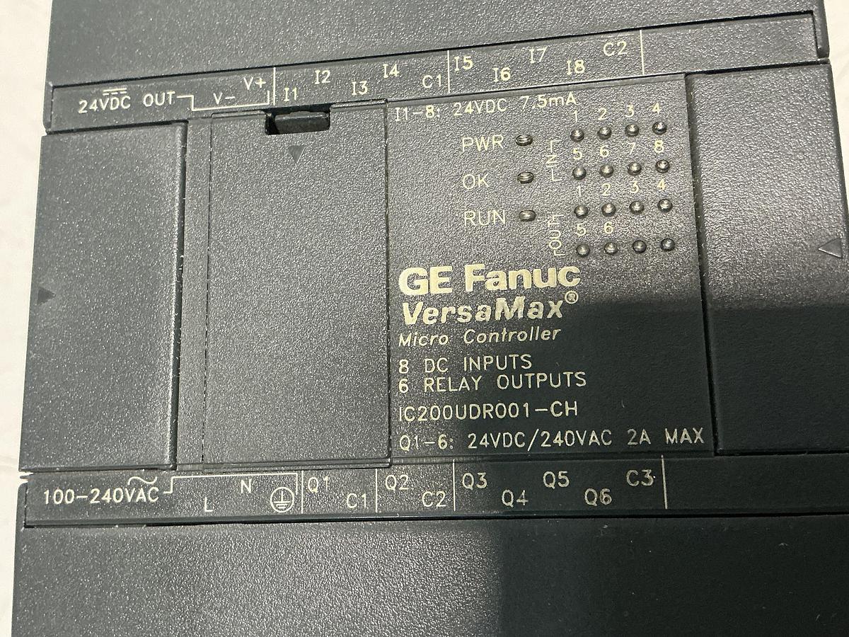 Used GE FANUC  IC200UDR001-CH