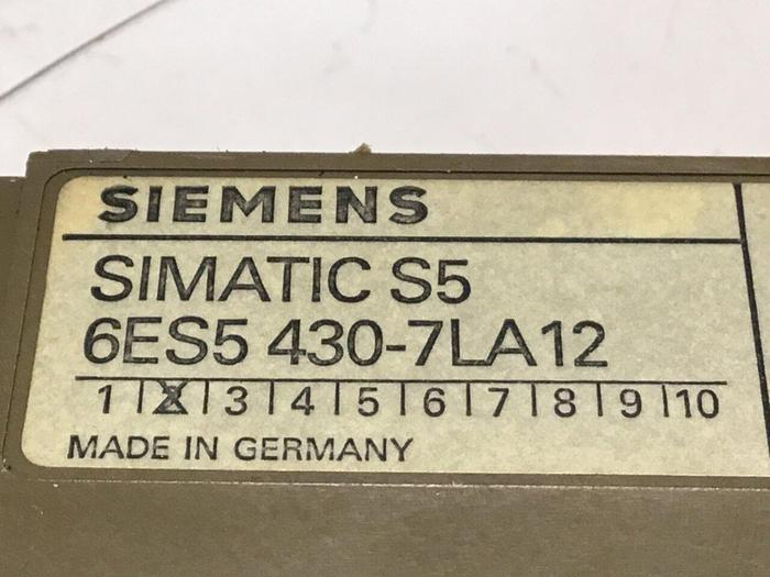 Used SIEMENS Digital Input Module 6ES5 430-7LA12 #120533