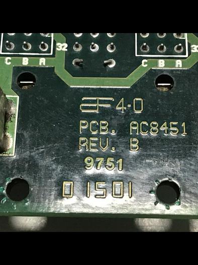 Used APSCO Van Dorn Rack Circuit Board AC8450 USED