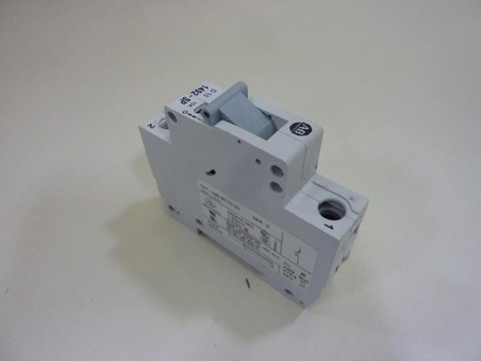 Used ALLEN BRADLEY 10 Amp Circuit Breaker 1492-SP1D100 SER C #63760