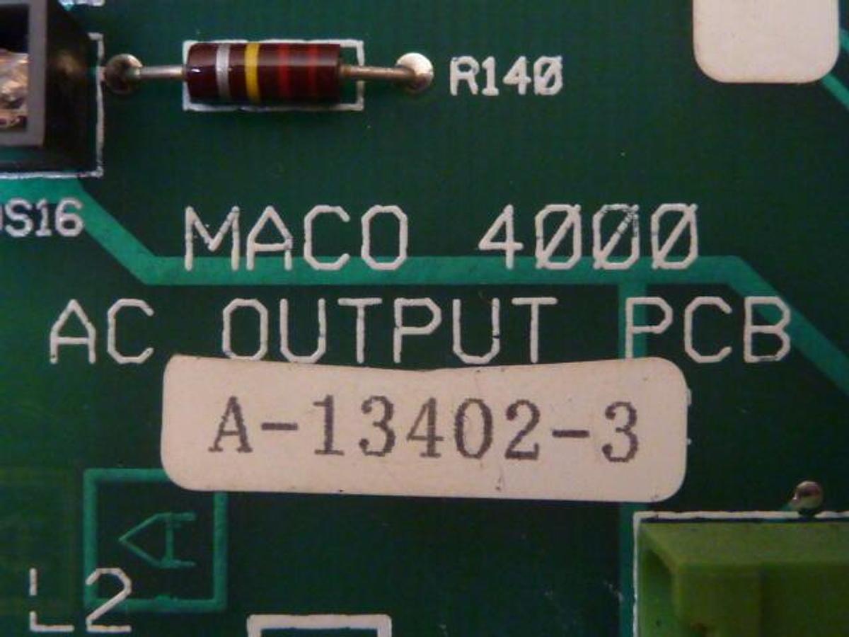 Used BARBER COLMAN AC Output Circuit Board A-13402-3 Used