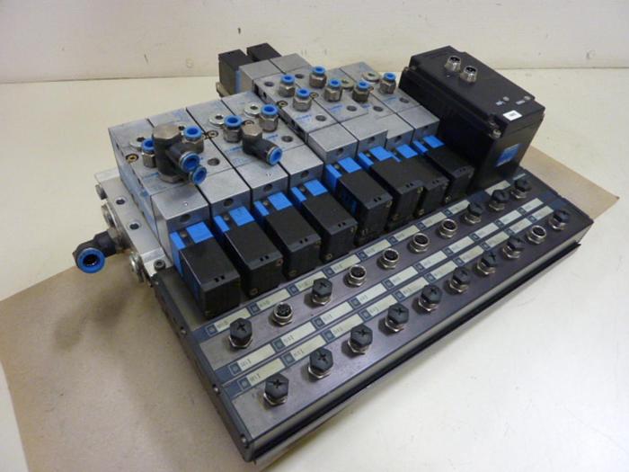 Used FESTO Control Block / Valve Terminal IFB8-02 #52864