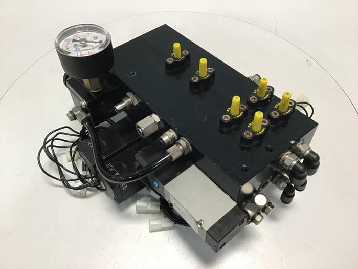 Used KURODA Solenoid Valves & Manifold PCS2413-NB-D24 #114790