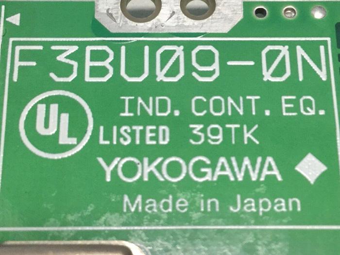 Used YOKOGAWA 9-Slot Base Circuit Board F3BU09-0N #101482