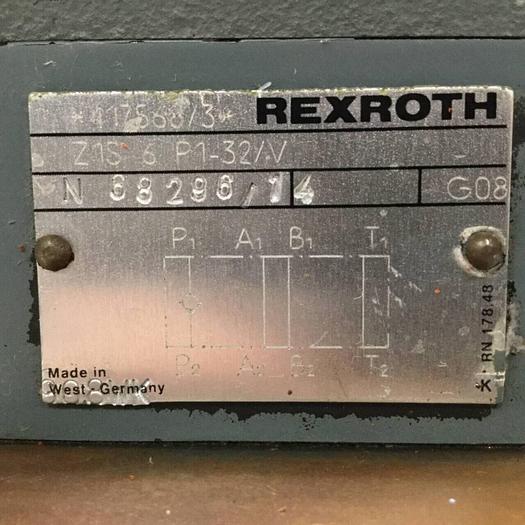 Used REXROTH Valve 4WE6D52AG24NZ4 #91516