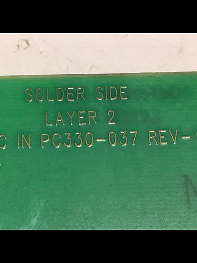 Used VAN DORN DC Input Board 330037 PC330-037 Used