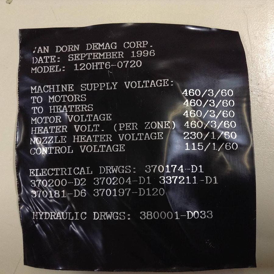 Used VAN DORN Cavity Pressure Amplifier 330111 Used