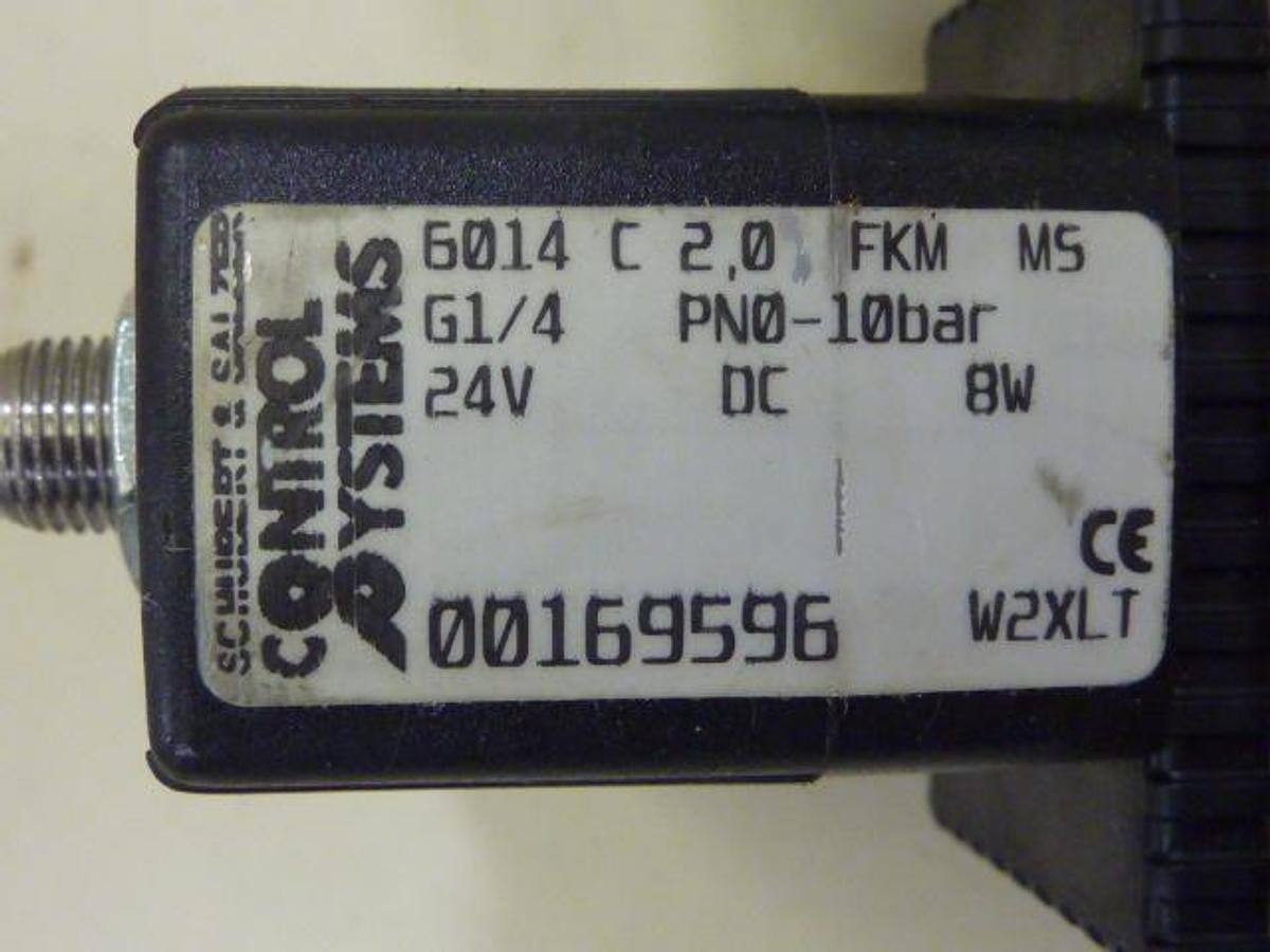 Used SCHUBERT & SALZER Angle Valve A102948/44/2008 #61156