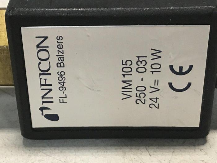 Used INFICON Gauge / Valve FL-9496 BALZERS #124342