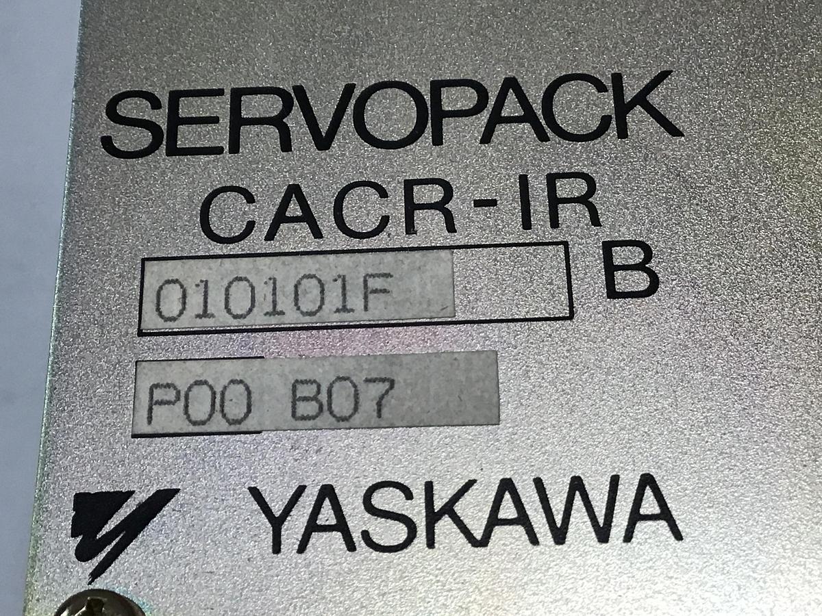 Used YASKAWA CACR-IR010101F Servopack Used #131303