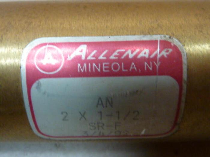 Used ALLENAIR Pneumatic Cylinder AN 2 X 1 1/2 #32333