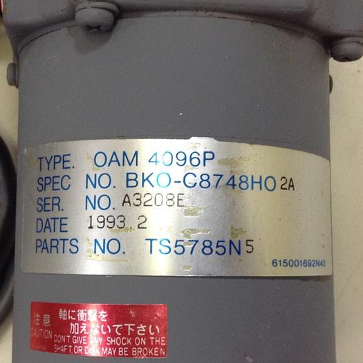 Used MITSUBISHI AC Servo Motor HA-SR33B Used