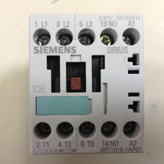 Used SIEMENS Contactor 3RT1 015-1AP01 #87022