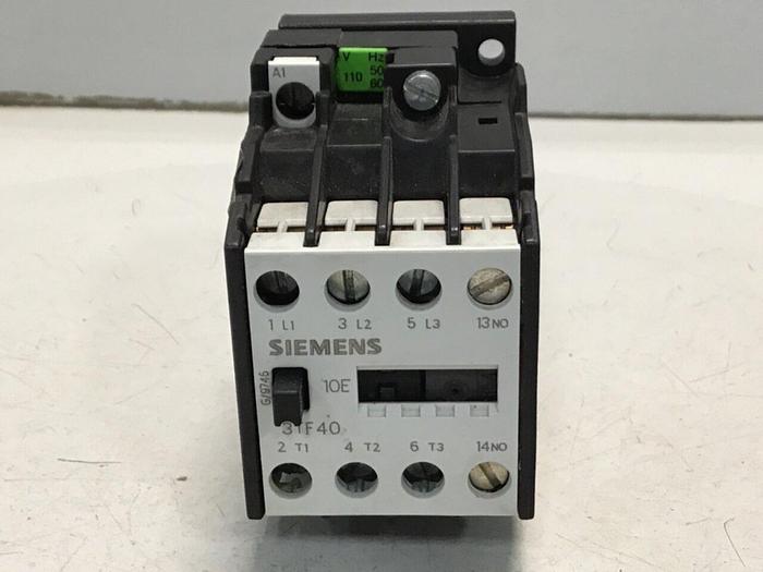 Used SIEMENS Contactor 3TF4010-0A #123993