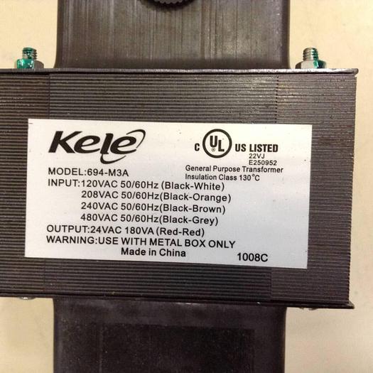 Used KELE & ASSOCIATES Transformer 694-M3A #71172