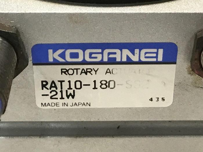 Used KOGANEI Rotary Actuator RAT10-180-SS2-21W #121022