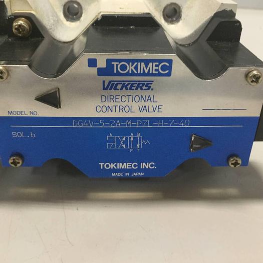Used VICKERS Tokimec Directional Control Valve DG4V52AMP7LH740 #95328