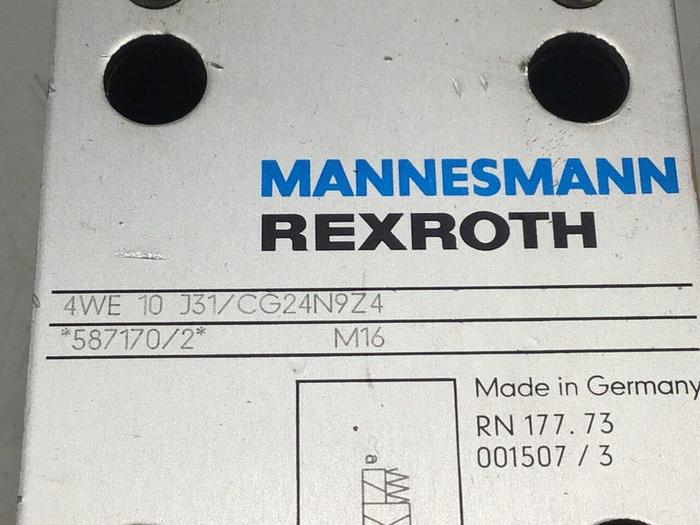 Used REXROTH Valve 4WE10J31CG24N924 #117039