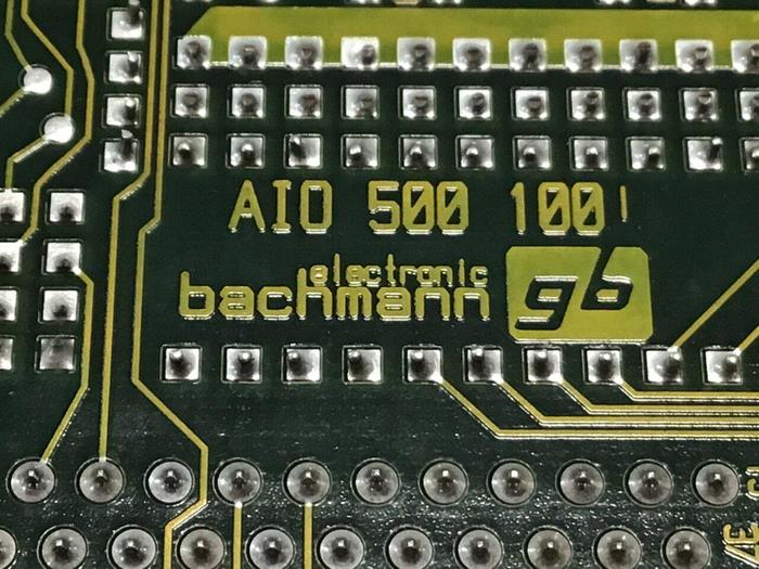 Used BACHMANN ELECTRONIC Circuit Board AIO 500 100 USED
