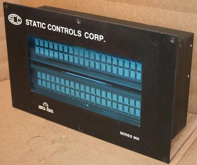 Used STATIC CONTROL SYSTEMS Display Unit 900-M-4-18-120-P-120-F #20954