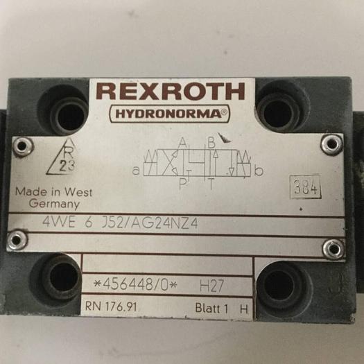 Used REXROTH Valve 4WE6J52AG24NZ4 #91509