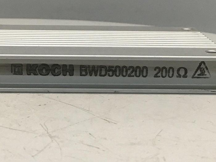 Used KOCH Braking Resistor BWD500200 #124640