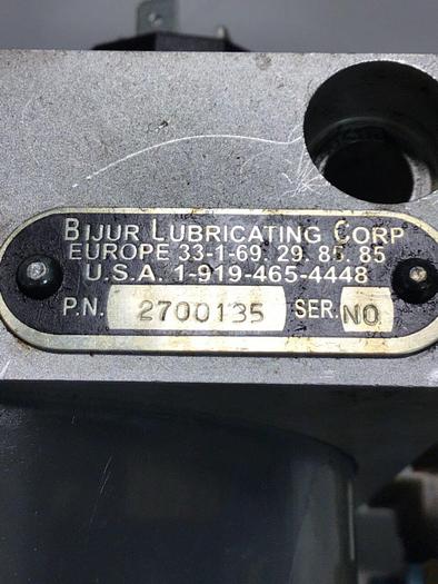 Used BIJUR Lubricating System 2700135 #138187