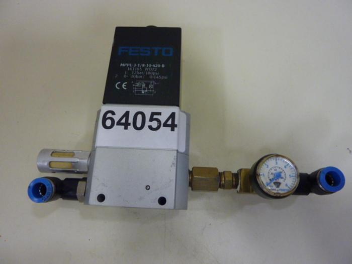 Used FESTO Proportional Pressure Regulator MPPE-3-1/8-10-420-B #64054