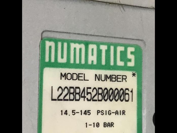 Used NUMATICS L22BB4526000061 Valves Used #124754