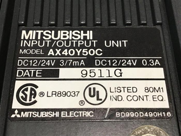 Used MITSUBISHI I/O Module AX40Y50C #120085