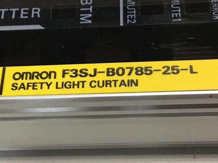 Used OMRON Light Curtain F3SJ-B0785-25-L #133684