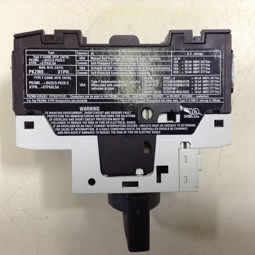 Used MOELLER Circuit Breaker Motor PKZM0-2.5 #87549