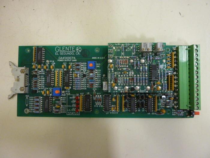 Used GLENTEK Servo Drive Card GA4569EPA #67450