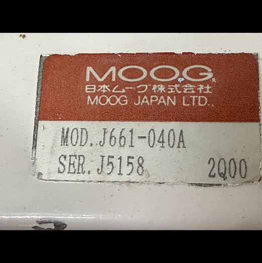 Used MOOG J661-040A