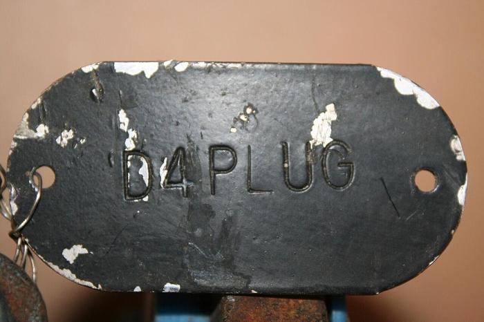 Used DURCO Plug Valve F1G G 411 #19216