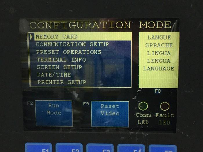 Used ALLEN BRADLEY Operator Interface 2711-B6C2 SER B Used