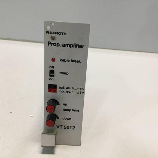 Used REXROTH Amplifier Board VT5012 S32 R1 #96123