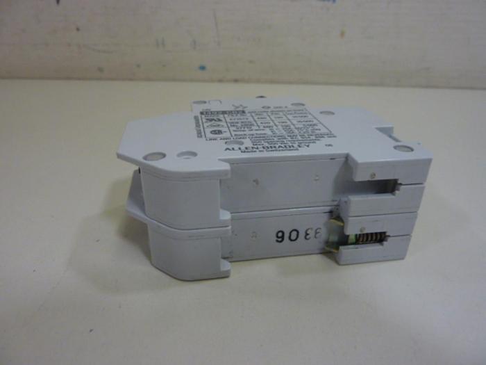 Used ALLEN BRADLEY 3 Amp Circuit Breaker 1492-CB2/G030 SER A #63801