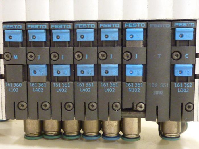 Used FESTO Valve Terminal CPV14 CPV14-GE-FB-8 #54636