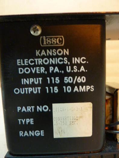 Used KANSON ELECTRONICS INC ISSC Timer 10140-1-L-3-A #28794