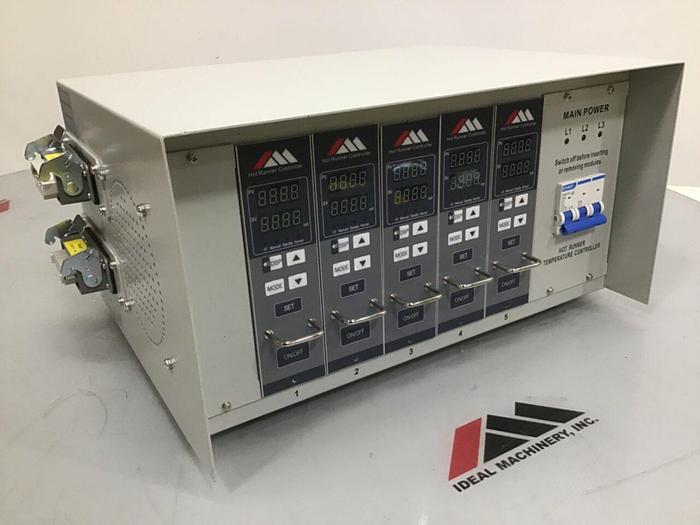 Used METAL FABRICATOR 5 Zone Hot Runner HRTC-05S/L-A1 USED