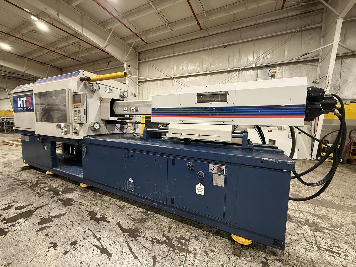Used 2001 VAN DORN DEMAG 300 Ton Injection Molding Machine 300HT1220 USED #152798