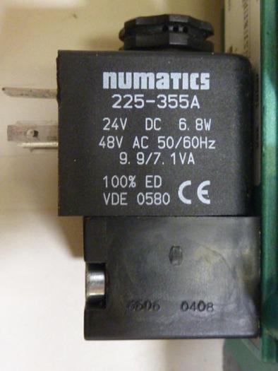 Used NUMATICS Solenoid Valve P01818EM4AU3J61 #63855