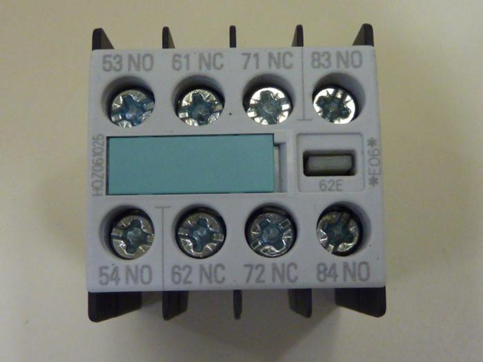 Used SIEMENS Auxiliary Contact 3RH1911-1GA22 #50554